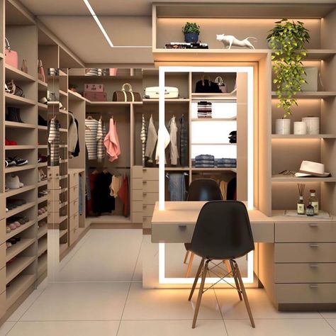 A Walk In Closet, Dream Closet Design, Walk In Closet Design, Closet Design Layout, Luxury Closets Design, Wardrobe Room, Closet Decor, Bedroom Closet Design, Closet Inspiration