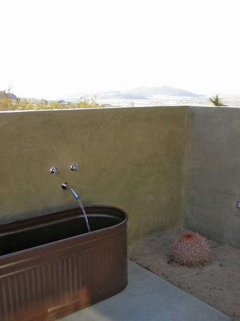 Joshua Tree Vacation Rental - VRBO 443926 - 1 BR Deserts Cabin in CA, 'Modernist Jewel' on National Park Border, Surrounded by Boulders Joshua Tree Hot Tub, Modernist Architects, Unique Hotels, Joshua Tree National Park, Joshua Tree, Ideal Home, House Rental, Vacation Rental, Making Ideas