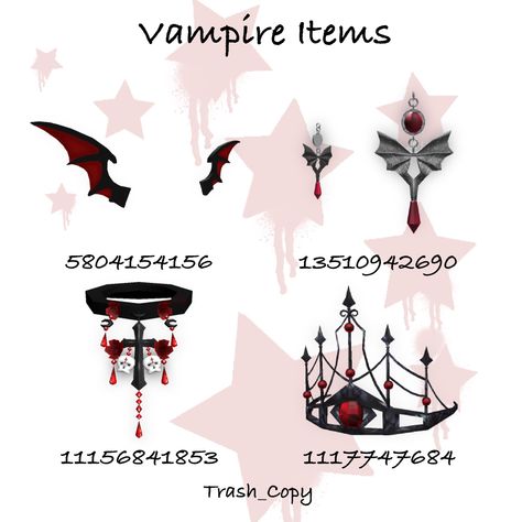 Roblox Vampire Teeth Code, Bloxburg Vampire Outfit Codes, Roblox Vampire, Roblox Vampire Outfits, Roblox Items Codes, Vampire Roblox Avatar, Zombie Clothes, Fits Inspiration, Anime Elf