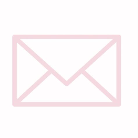 White And Pink Iphone Icons, Pink And White App Icons Aesthetic, Pink And White Icons For Apps, White Mail Icon, Pink Mail Icon, Black Pastel Aesthetic, Pink And White App Icon, White And Pink App Icons, Pink And White Icons