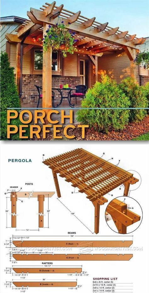 Pergola Design Ideas, Building A Pergola, Metal Pergola, Pergola Design, Wooden Pergola, Backyard Pergola, Have Inspiration, Pergola Plans, Pergola Kits