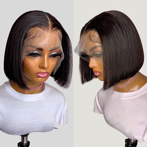 Cheap Short Bob Wigs Human Hair Hd Lace Front Wigs For Black Women Wholesale Raw Indian Virgin Hair HD Lace Frontal Wig Vendor https://m.alibaba.com/product/1600257398249/Cheap-Short-Bob-Wigs-Human-Hair.html?__sceneInfo={"cacheTime":"1800000","type":"appDetailShare"} 16 Inch Hair, Hair Frontal, Straight Bob Wig, Cheap Human Hair Wigs, Indian Remy Human Hair, Brazilian Straight Human Hair, Cheap Human Hair, Straight Bob, Straight Lace Front Wigs