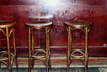 Ryan McVay/Photodisc/Getty Images Stool Photography, Bar Stool Cushions, Tall Stools, Bar Stool Seats, Stool Cushion, Home Bar Furniture, Comfortable Place, Dive Bar, Upholstery Foam