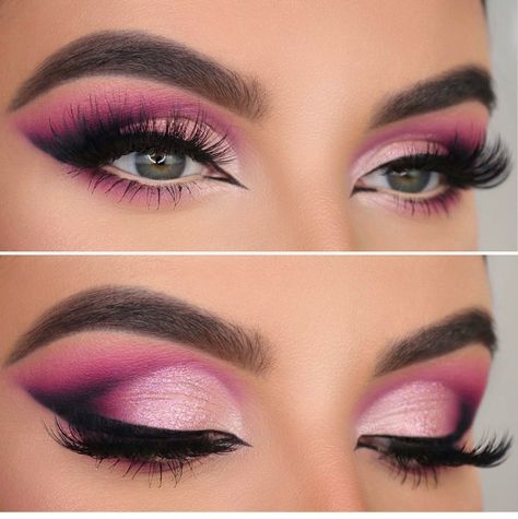 Princess Eyes, Machiaj Smokey Eyes, Eye Makeup Images, Light Makeup Looks, Prom Eye Makeup, Pink Eye Makeup, Make Up Inspiration, Barbie Makeup, Makeup For Hazel Eyes