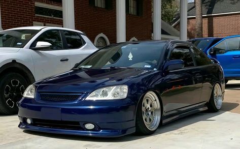 tiktok: @02civic2d Em2 Civic, Honda Civic Es, Honda Civic 2002, 1999 Honda Civic, Honda Civic Car, Civic Car, Honda City, Custom Car, Honda Civic