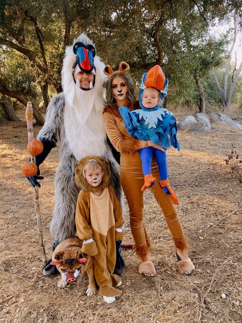 Top San Diego blogger, Navy Grace, loves to dress up her entire family every Halloween. Come find inspiration with these Family Costumes. Family Costume Theme Ideas, Greek God Family Costume, Lion Family Halloween Costume, Family Of Six Halloween Costumes, Baby Lion Costume Family, Family Of 3 Halloween Costumes Disney, Epic Family Halloween Costumes, Lion Family Costume, Lion King Halloween Costume Family