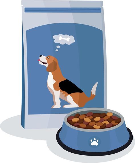 Dog bowl icon, dog food and water bowl isolated on white background. Vector, cartoon illustration.Cat and dog food. Cartoon pet feed containers or packs. Home animals wet and dry meal. Round feeders. Dog Bowl Illustration, Dog Food Social Media Design, Pet Food Advertising, Dog Eating Illustration, Cute Dog Food And Water Bowls, Food Cartoon, Food Graphic Design, Food Ads, Water Bowl