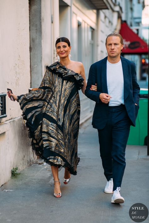 Giovanna Battaglia Engelbert, Giovanna Battaglia, Paris Couture, Look Formal, Stylish Couple, Style Muse, Street Fashion Photography, Style Crush, Fashion Couple