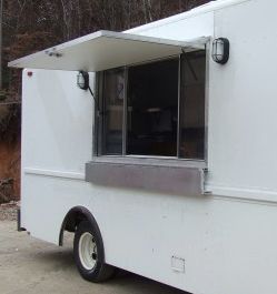 Installing a serving window is an important part of any food truck build. After all you need a place to hand customers your menu items. Bbq Smoker Trailer, Iveco Daily 4x4, Starting A Food Truck, Food Trailer For Sale, Food Truck Menu, Catering Trailer, Barbecue Smoker, Motorcycle Camping Gear, Food Truck For Sale