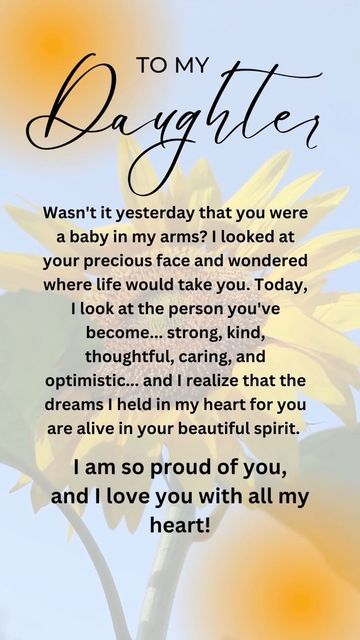 Mother Daughter Love Quotes, Inspirational Quotes For Daughters, Love You Daughter Quotes, Love My Daughter Quotes, Letter To Daughter, Prayers For My Daughter, About Love Quotes, Birthday Daughter, Daughter Poems