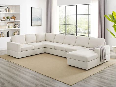 Wide Sofa, Family Area, Large Sectional, Sectional With Ottoman, Best Sectionals, Solid Wood Dining Set, Armless Loveseat, Sofa Chaise, Sectional Sofa Couch