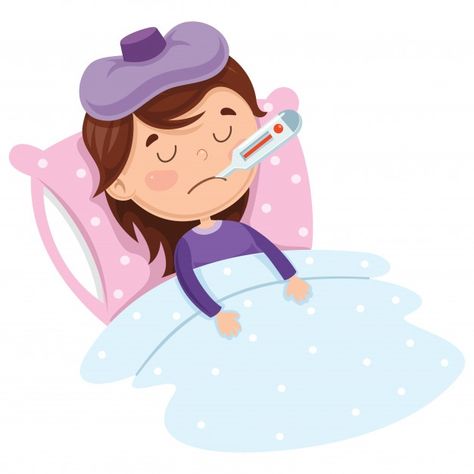 Illustration of child diseases Premium V... | Premium Vector #Freepik #vector #kids #medical #doctor #health Kid Sleeping, Tooth Cartoon, Doctor For Kids, Girl Sleeping, Kids Sleep, Cartoon Pics, Healthy Kids, Happy Kids, Children Illustration