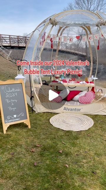 Posh Picnics Co. LLC on Instagram: "♥️Thank you for making our 2024 Valentine’s Bubble Tent Luxury Picnic in Rhode Island a SOLD OUT success! 💖 Our hearts are full knowing we’ve created unforgettable moments for all our guests. Missed out this time? Don’t worry! Stay tuned for more exclusive experiences and be sure to book early next time to secure your spot! 🌟 ♥️Gracias por el éxito de nuestro Especial de San Valentín 2024 en la Burbuja de Lujo en Rhode Island! 💖 ¡Estamos emocionados de haber creado momentos inolvidables para todos nuestros invitados! ¿Te lo perdiste esta vez? ¡No te preocupes! ¡Mantente atento para más experiencias exclusivas y asegúrate de reservar con anticipación la próxima vez para asegurar tu lugar! 🌟 • • • • #heyrhodyphotos #heyrhody #valentines #luxurypicnic # Bubble Tent Ideas, Tent Luxury, Next Time, Luxury Picnic, Bubble Tent, Event Tent, Sold Out, Rhode Island, Stay Tuned