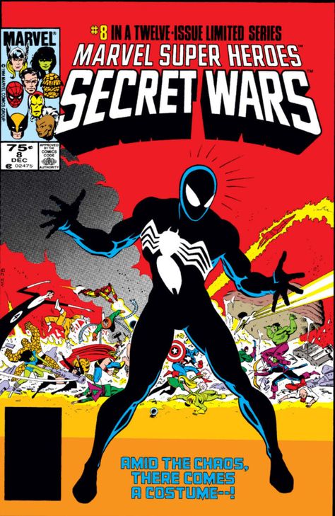 Marvel Secret Wars, Reed Richards, Monthly Celebration, Action Comics 1, Marvel Comics Covers, Marvel Super Heroes, Best Comic Books, Black Costume, Marvel Comic Books