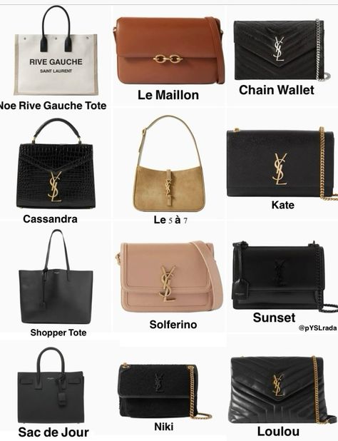 Favorite Purse, Cute Handbags, Bags Aesthetic, Best Bags, Bags Designer Fashion, Ysl Bag, Yves Saint Laurent, Fashion Bags, Classic Style