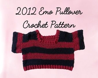 Crochet Patterns Clothes, Punk Crochet, Grunge Crochet, Crochet Pullover Pattern, Pullover Crochet, Crocheted Things, Crochet Dress Pattern Free, Emo Style, Unique Tools