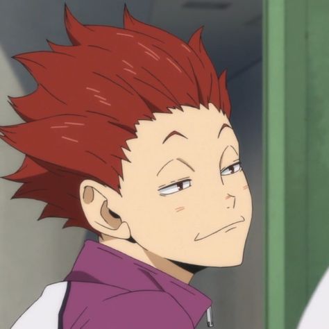 Tendou Satori, Haikyuu Icons, Haikyuu Characters, Haikyuu 3, Haikyuu Anime, An Anime, Anime Stuff, Red Hair, Anime Icons