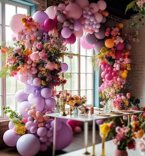 Amazon.com: Pink Purple Balloon Garland Double Stuffed Lavender Lilac Balloons Different Sizes Hot Pink Lavender Pastel Balloon Arch Kit for Baby Shower butterfly Birthday Wedding Party Decorations. : Toys & Games Pastel Balloon Arch, Purple Balloon Garland, Lavender Balloons, Wedding Decorations Diy Centerpiece, Lilac Balloons, Purple Balloon, Balloon Arch Kit, Wedding Crashers, Pastel Balloons