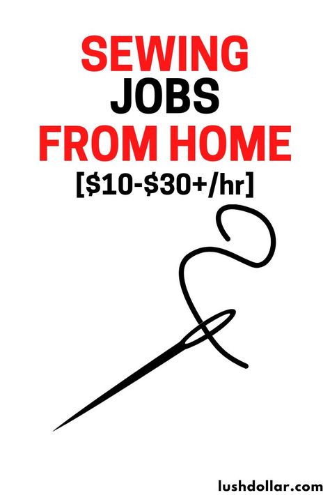 How to find sewing jobs at home, almost guaranteed! Sewing jobs working from home. How to make money as your own boss or freelancer. Money From Pinterest, Typing Jobs From Home, Jobs At Home, Job Chart, At Home Jobs, Stay At Home Jobs, Jobs From Home, Proofreading Jobs, Make Money From Pinterest