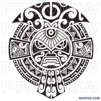 ₪ AZTEC TATTOOS ₪ Aztec Mayan Inca Tattoo Designs Instant Download | Tribal Imperial Mask Calendar Tattoo Design, Aztec Calendar Tattoo, Calendar Tattoo, Mask Tattoo Design, Awesome Tattoo Ideas, Tato Maori, Tiki Tattoo, Aztec Symbols, Mayan Tattoos