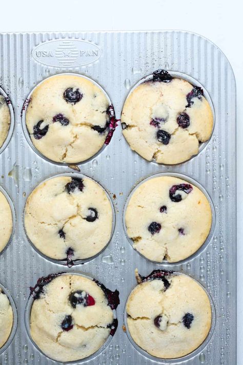 Vegan Blueberry Muffins - Organically Addison Organically Addison, Vegan Breakfast Ideas, Gluten Free Blueberry Muffins, Vegan Blueberry Muffins, Organic Blueberries, Vegan Blueberry, Blueberry Recipes, Blueberry Muffins, Breakfast Snacks