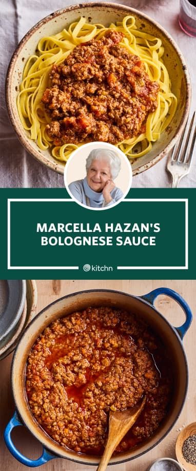 Marcella Hazan Bolognese, Bolognese Sauce Authentic, Best Bolognese Sauce, Italy Recipes, Pirate Ideas, Compound Butters, Marcella Hazan, Bolognese Sauce Recipe, Sauce Bolognaise