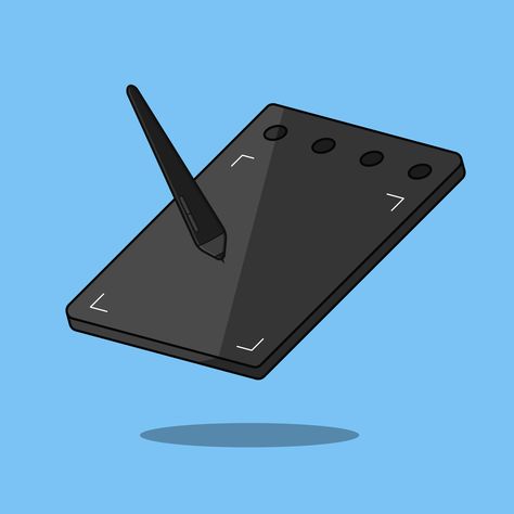 Graphic Drawing Tablet Vector and much more to download on freepik Freepik Illustration, Tablet Illustration, Pen For Drawing, Graphic Drawing, Pen Tablet, Pinterest Design, Drawing Pen, Drawing Tablet, Psd Icon