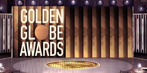 Award Show Design, Awards Stage Set Design, Award Show Photo Booth, Award Show Background, Gold Knight, Golden Globe Award Trophy, Golden Awards, Gold Drapes, Reception Stage