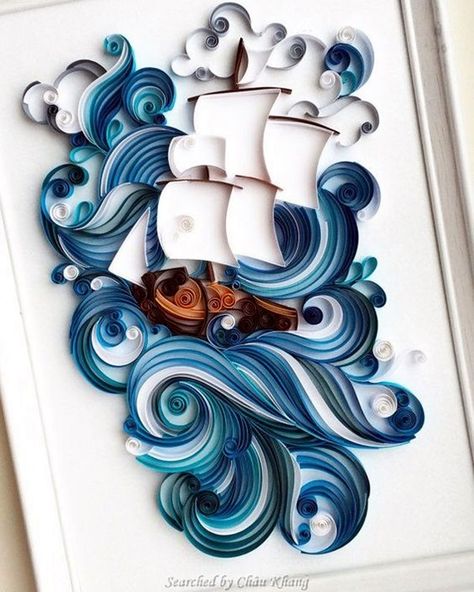 40 Creative Paper Quilling Designs and Artworks Arte Quilling, Paper Art Design, Origami And Quilling, Desain Quilling, Quilled Paper Art, Quilled Creations, Quilling Craft, Quilling Paper Craft, Paper Quilling Designs