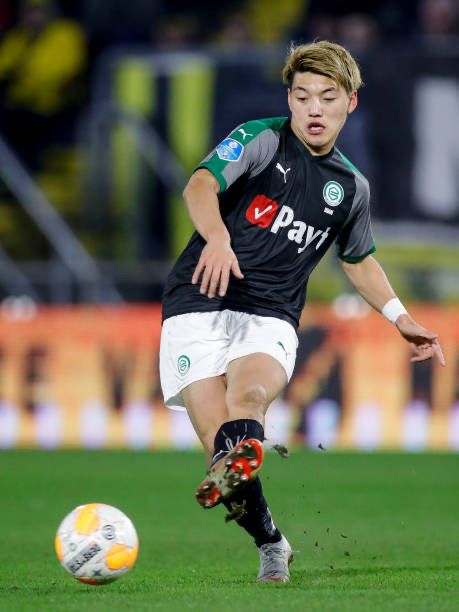 Ritsu Doan of FC Groningen in 2019. Ritsu Doan, Football, Running, American Football, Groningen