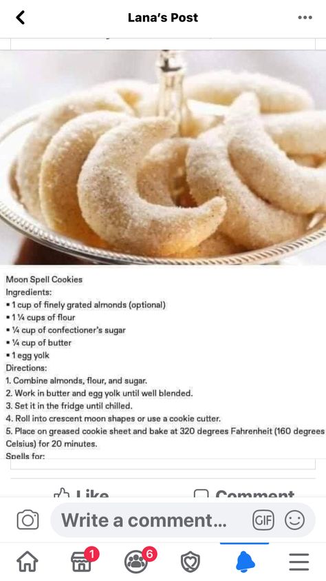 Spell Cookies, Butterhorns Recipe, Beef Jerky Recipes, Cookie Recipes Homemade, Cooking For Two, Cookies Ingredients, Cookies Recipes Christmas, Biscuit Recipe, Special Recipes