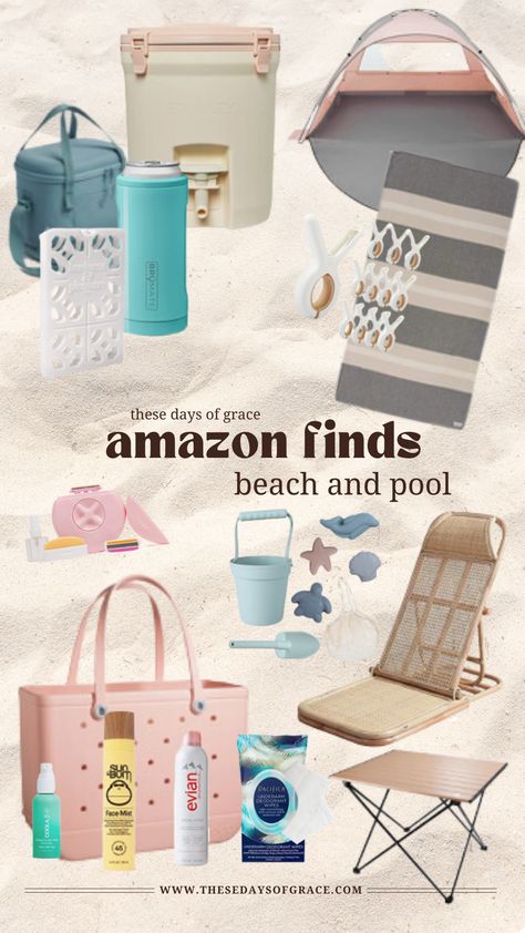 Beach Day Necessities, Beach Assessories Products, Beach Gadgets Accessories, Camping Amazon Finds, Beach Neccesities, Beach Gear Must Have, Gifts For The Beach, Beach Amazon Finds, Amazon Beach Essentials