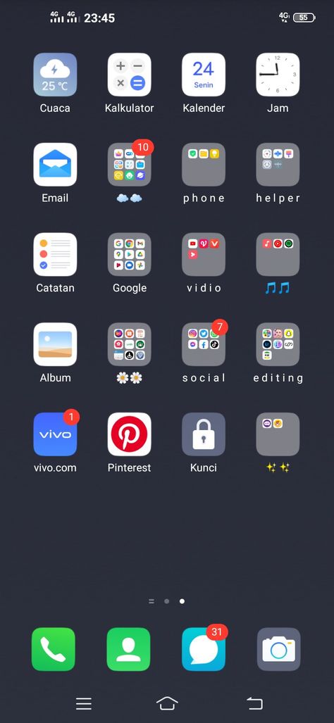 Vivo Y11 Home Screen Ideas, Homescreen Homescreen, Ios Aesthetic, Ig Filter, Menu Layout, Application Iphone, Phone Android, Phone Deals, Organization Apps