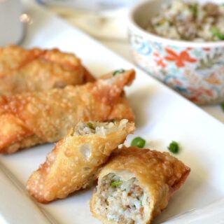 Cajun Dirty Rice Egg Rolls with Creole Dipping Sauce - Southern Made Simple Rice Egg Rolls, Cajun Appetizers, Cajun Dirty Rice, Country Sausage, Rice Egg, Creole Cooking, Cajun Food, Cajun Dishes, Cajun Creole Recipes