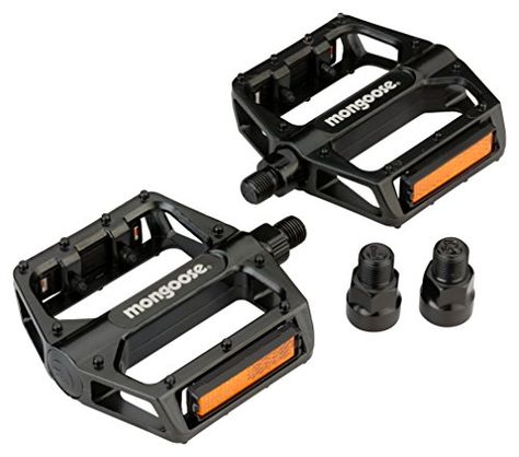 Mongoose Mountain Bike Pedal * Read more reviews of the product by visiting the link on the image. (This is an affiliate link) Mongoose Mountain Bike, Mountain Bike Shoes, Bicycle Maintenance, Cool Bike Accessories, Hybrid Bike, Mountain Bicycle, Bike Pedals, Bike Shoes, Mountain Biker