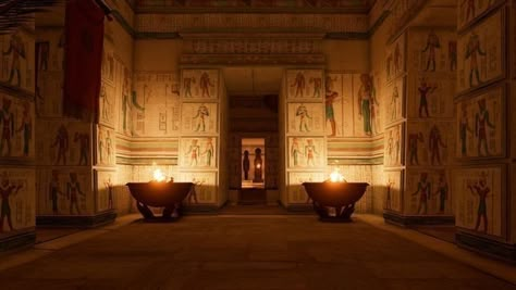 Ancient Constantinople Aesthetic, Ancient Egypt Wallpaper Desktop, Egyptian Temple Art, Ancient Egyptian Interior Design, Egyptian Aesthetic Ancient Egypt, Egyptian Background, Ancient Egypt Aesthetic, Egypt Wallpaper, Egyptian Aesthetic