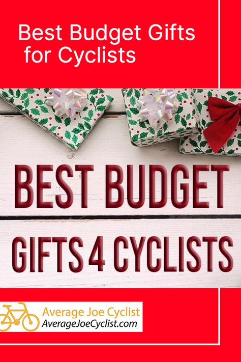 In this guide we present dozens of ideas for budget gifts for cyclists, all arranged in an easy-to-scan chart. We have two categories: Best Budget Gifts for Cyclists under $15, followed by Best Budget Gifts under $30. Our suggestions are based on the items that our readers consistently buy and enjoy. And also on products that we personally use and love. #AverageJoeCyclist #cycling #cyclists Gifts For Cyclists, Cycling Kits Design, Budget Gifts, Functional Go-dry Activewear For Cycling, Fitness Training Plan, Graphic Cycling T-shirt With Crew Neck, Average Joe, Winter Cycling, Cycling Gifts