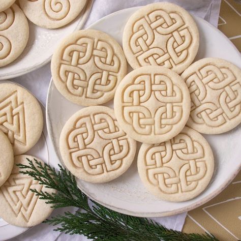 Mythology – Bakerlogy Knot Cookies, Shield Knot, Celtic Shield Knot, Battle Art, Dough Clay, Celtic Shield, Viking Battle, Nordic Runes, Mini Brush