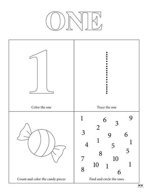 Choose from fifteen unique Number 1 tracing worksheets to help your young learner master this number. Print from home. 100% FREE! Number One Tracing Worksheet, Worksheet Number 1, Number 1 Tracing Worksheets, Number 1 Worksheets For Preschool, Numbers Worksheets For Preschool, Number 1 Tracing, Number 1 Worksheet, October Preschool, Montessori Math Activities