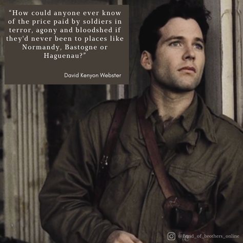 Band Of Brothers Aesthetic, Band Of Brothers Quotes, Joe Liebgott, Brothers Quotes, Military Life Quotes, Fun Jobs, I Am Useless, Easy Company, We Happy Few