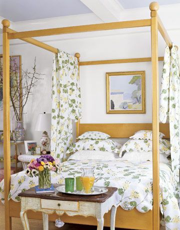 Refreshing Bedroomcountryliving Four Poster Beds, New England Cottage, Poster Beds, Four Poster Bed, Relaxing Bedroom, Pretty Bedroom, Four Poster, Design Del Prodotto, Bedroom Designs