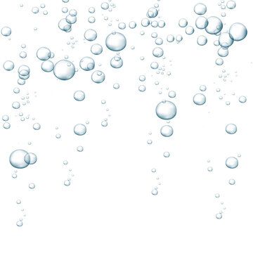 Blue fizzy bubbles. Sparkles underwater stream in water, sea, aquarium. Fizzy pop and effervescent drink. Abstract fresh soda bubbles. Vector illustration. #AD , #ad, #water, #stream, #aquarium, #sea, #underwater Soda Bubbles, Sea Aquarium, Water Stream, Sea Underwater, Water Illustration, Bubble Design, Soda Stream, Fizzy Drink, Water Sea