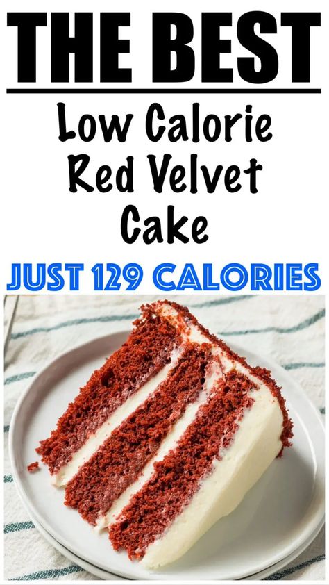 Protein Red Velvet Cake, Low Calorie Red Velvet Cake, Sugar Free Red Velvet Cake, Low Calorie Valentine Desserts, Low Cal Cake Recipes, Red Celvet Cake, Sugar Free Red Velvet Cake Recipe, Low Calorie High Protein Desserts, Healthy Red Velvet Cake