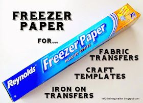 Freezer Paper Transfers To Fabric, Wax Paper Transfers To Fabric, Freezer Paper Crafts, Freezer Paper Transfers, Crafting Hacks, Eco Printing Textiles, Picture Transfer, Wax Paper Transfers, Transfer Techniques