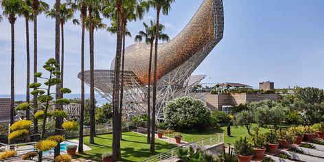 The Penthouse Lifestyle Barcelona Barcelona Spain Hotel, Hotel Arts Barcelona, Barcelona Hotel, Mediterranean Luxury, Spain Hotels, Barcelona Hotels, 5 Star Hotel, Arts And Crafts House, Skyline View