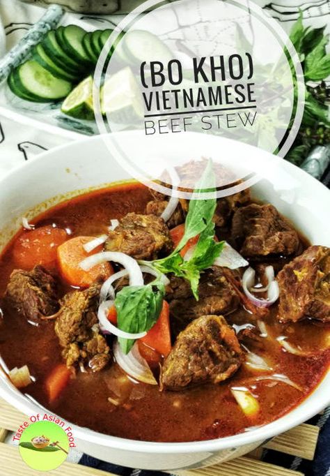 Lemongrass Fish, Bo Kho Recipe, Beef Brisket Stew, Bo Kho, Vietnamese Beef Stew, Vietnamese Foods, Vietnamese Beef, Coconut Juice, Vietnamese Soup