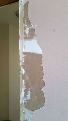 Ripped Wallpaper, Drywall Repair, Home Fix, Kitchen Decorating, Diy Home Repair, Home Repairs, Diy Home Improvement, Drywall, Diy Hacks