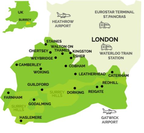 Farnham Surrey, Guildford Surrey, England Map, Surrey England, Gatwick Airport, Uk History, Tourism Website, Heathrow Airport, Gatwick