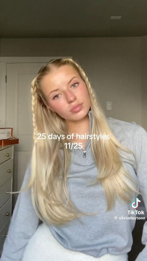 Long Blonde Hair Cuts, Long Hair Cut, Preppy Hairstyles, Competition Hair, Hairstyle Examples, Center Of Attention, Hair Tips Video, Hair Tutorials For Medium Hair, Fresh Hair