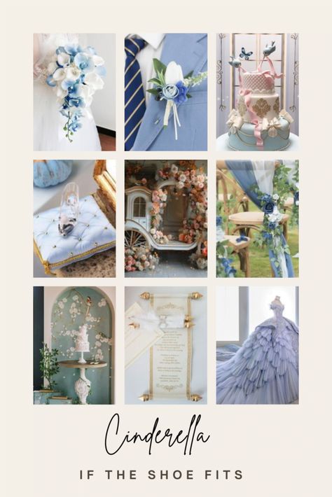 Cinderella Wedding Theme, Cinderella Theme, Fairy Tale Theme, Disney Wedding Theme, Snow White Disney, Cinderella Wedding, Wedding List, Disney Wedding, Wedding Dreams